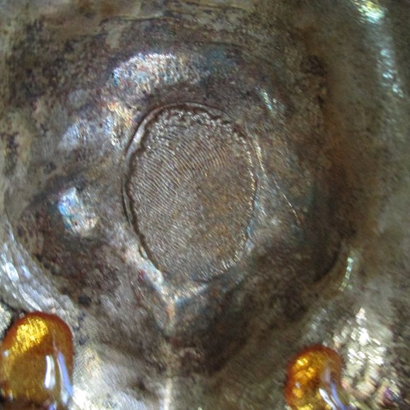 SIGNED Vintage 1984 CHRISTOPHER ROSS LION BELT BUCKLE w EYES! - Picture 2 of 6